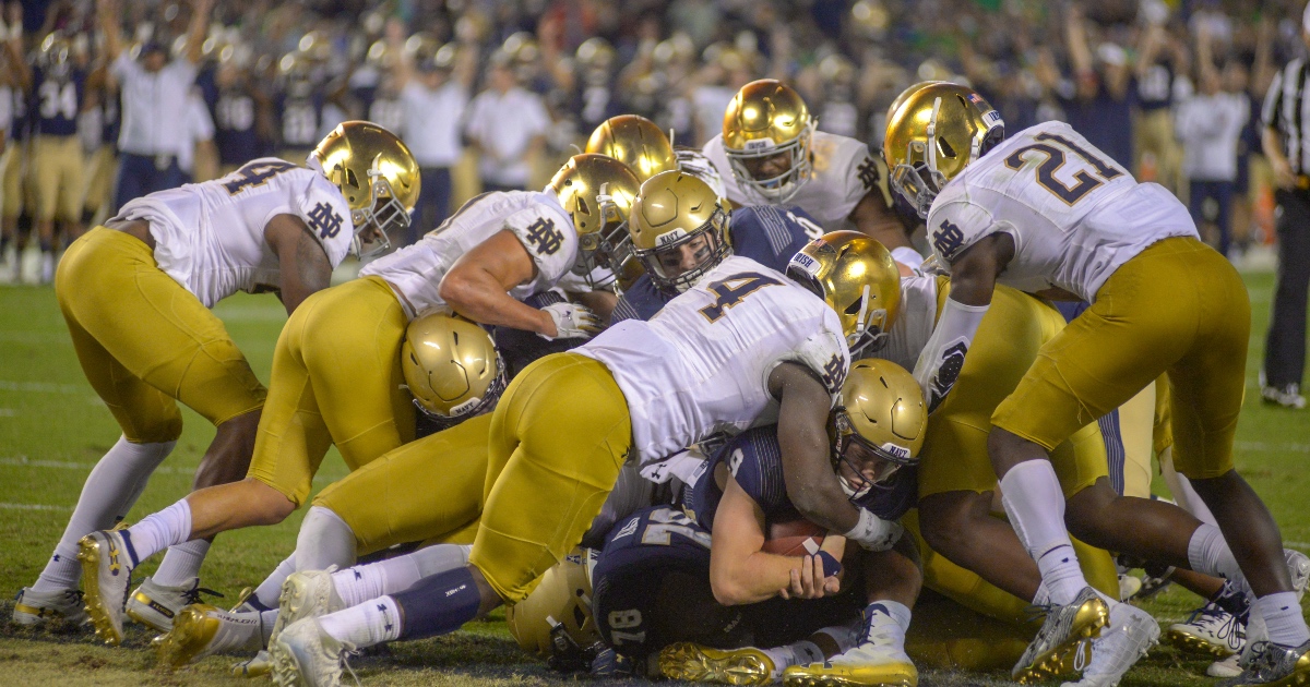 Brian Kelly Explains Importance Of Notre Dame Vs. Navy Rivalry