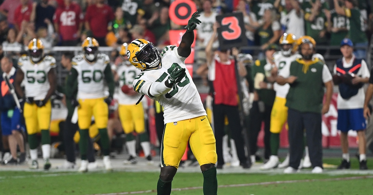 Packers LB De'Vondre Campbell named NFC Defensive Player of the Month for  October