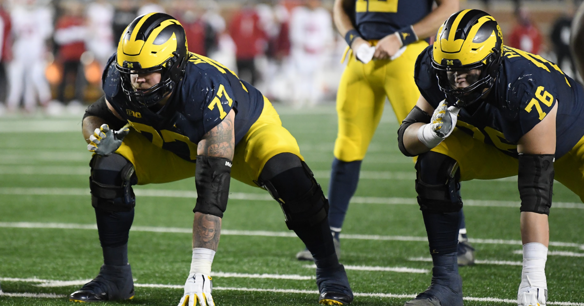 Time at Michigan gives Andrew Stueber easy transition to NFL combine