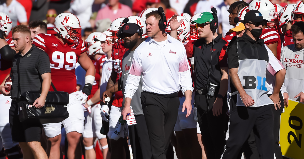 Nebraska football: Scott Frost fires four assistant coaches - On3