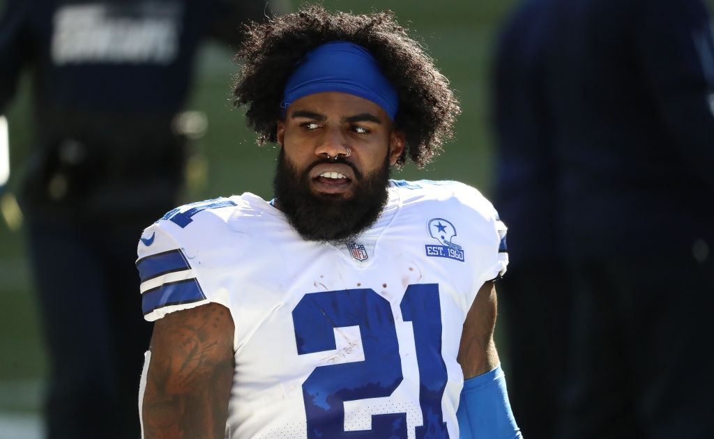 Ezekiel Elliott only thinking about 2022, not his contract and