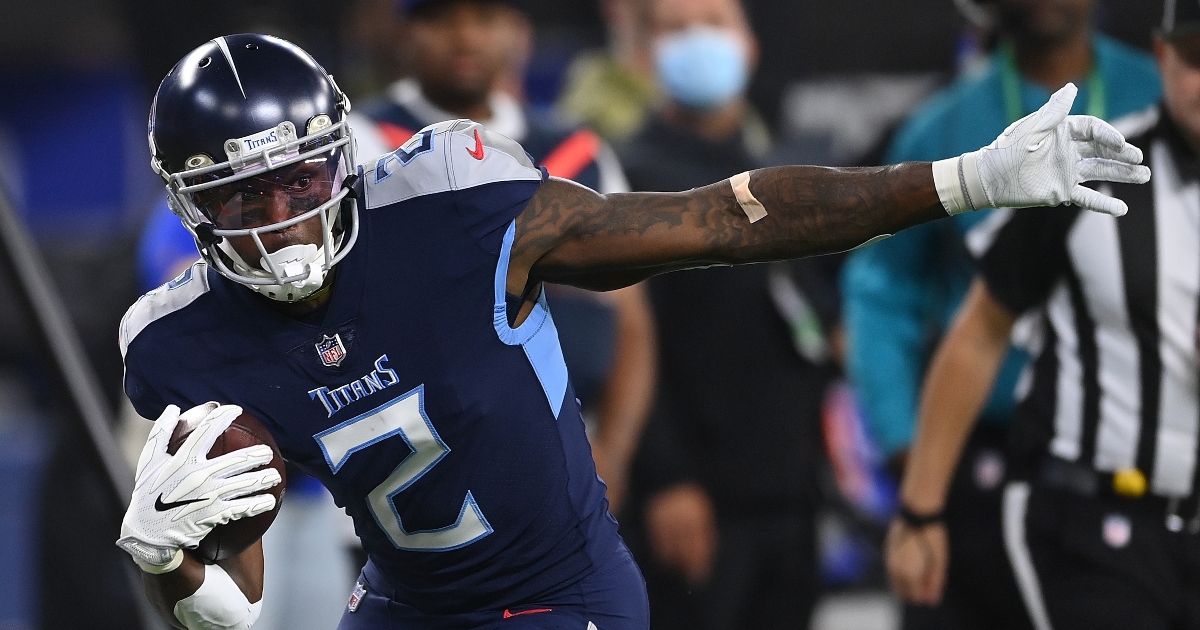 Tennessee Titans wide receiver Julio Jones (2) during the second half of an  NFL preseason footb …