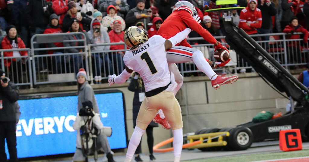 Garrett Wilson-Ohio State-Ohio State football-Buckeyes