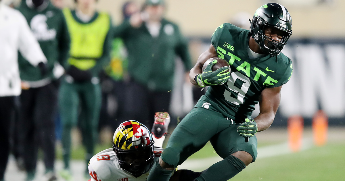 Michigan State Running Back Kenneth Walker III Comments On Ankle Injury ...