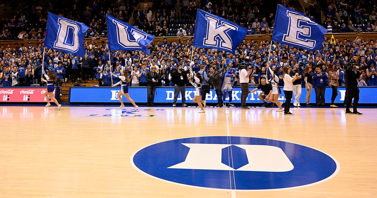 WATCH: Scary scene at Duke unfolding, unconscious fan carried from stands during NC State game