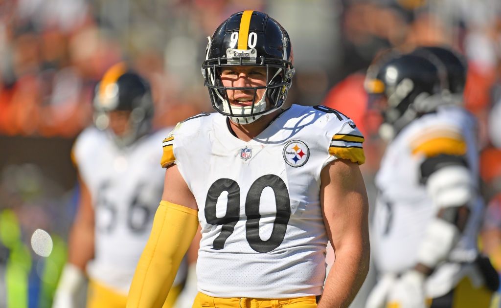 Steelers' T.J. Watt leaves vs Bengals with pectoral injury –