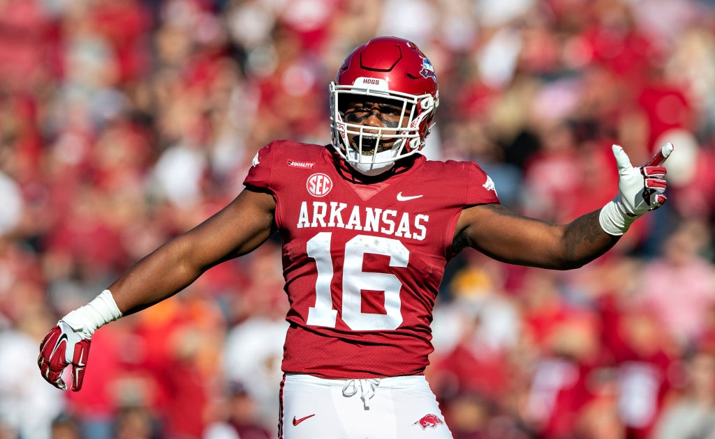 Arkansas' Treylon Burks may be first WR taken in NFL Draft