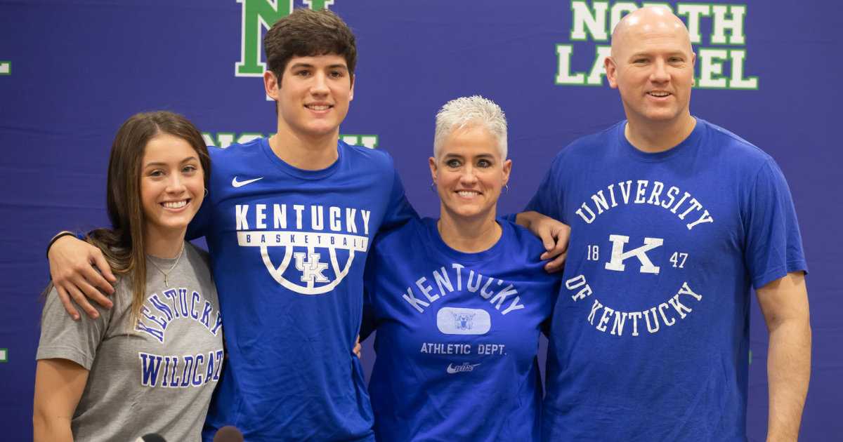 Reed Sheppard follows family legacy to Kentucky: 'It's in his