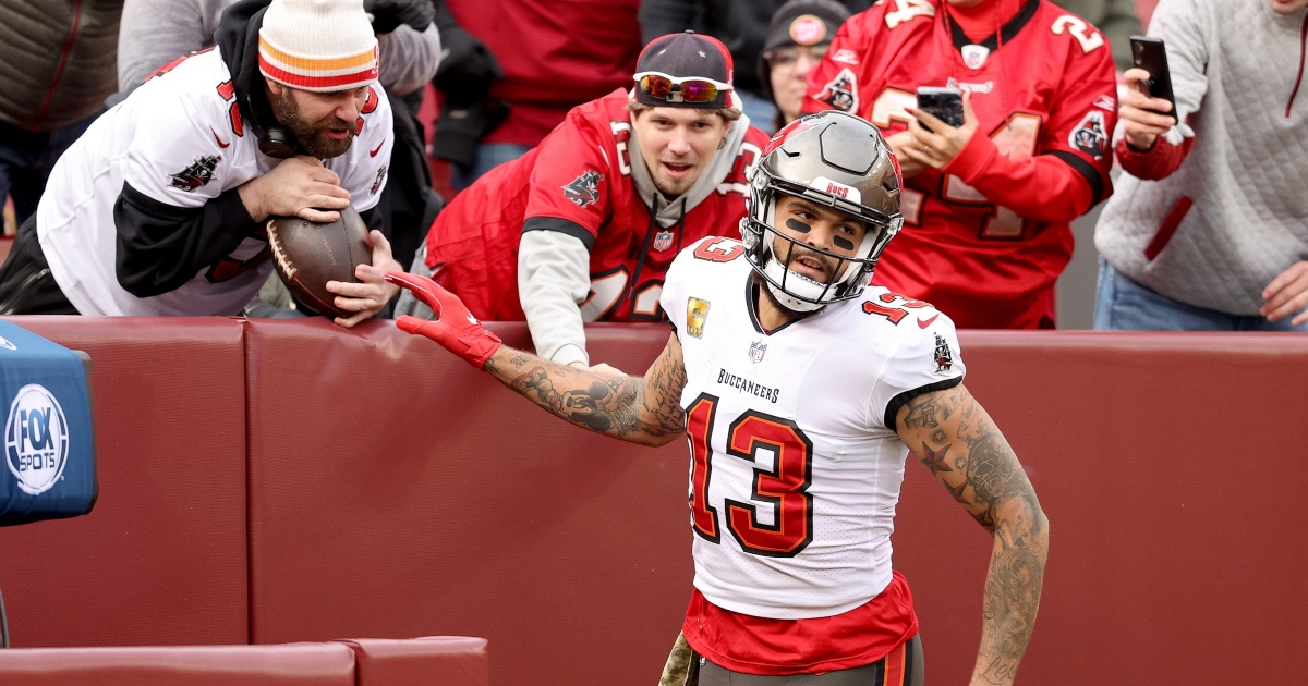 Bucs WR Mike Evans listed as 'doubtful' for Sunday's game against