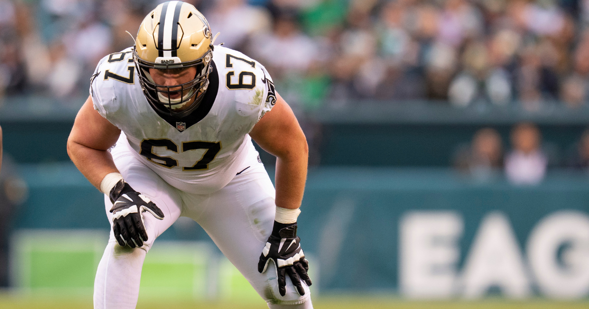 OL Landon Young earns best preseason PFF grade among Saints rookies