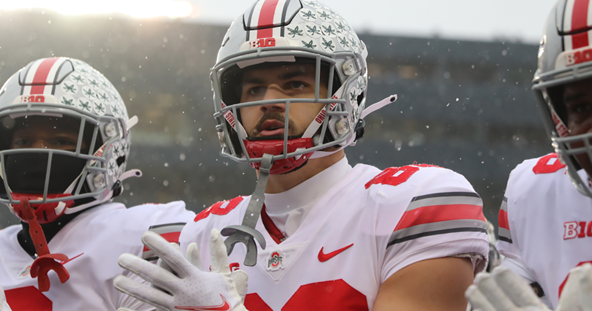 Ohio State tight end Jeremy Ruckert not running at NFL combine, and not  running from his identity 