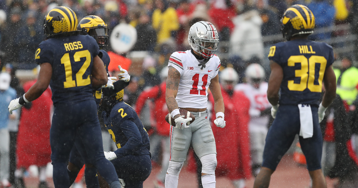 WATCH Michigan, Ohio State nearly brawl in stadium tunnel On3