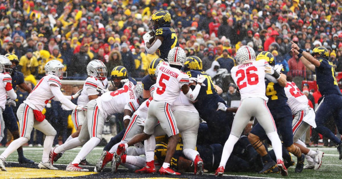 Michigan beats Ohio State 42-27, ends 8-game losing streak