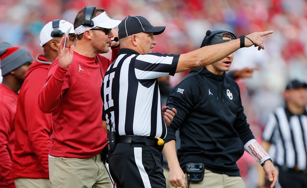 Why controversial interference call against Oklahoma in College