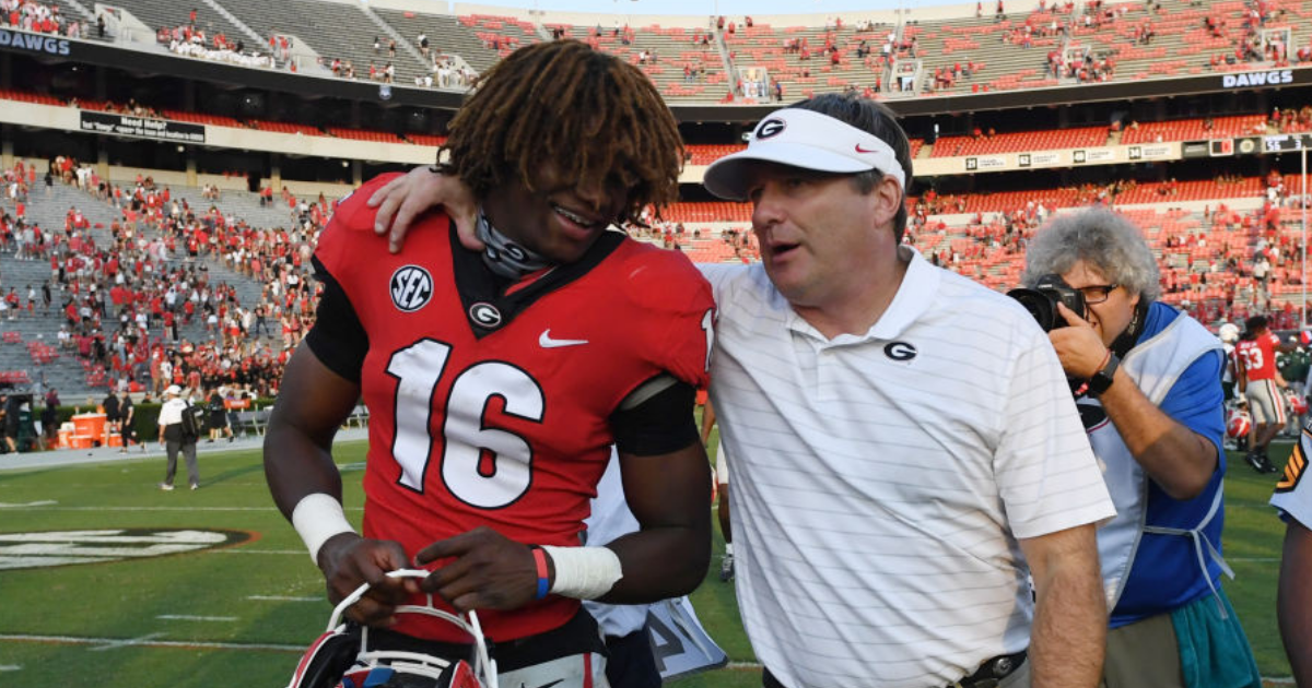 Kirby Smart reveals how difficult it was to see Lewis Cine go down