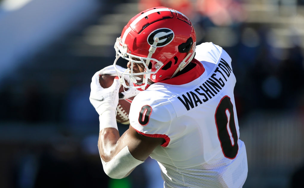 Watch Steelers TE Darnell Washington with the athletic 1-handed catch