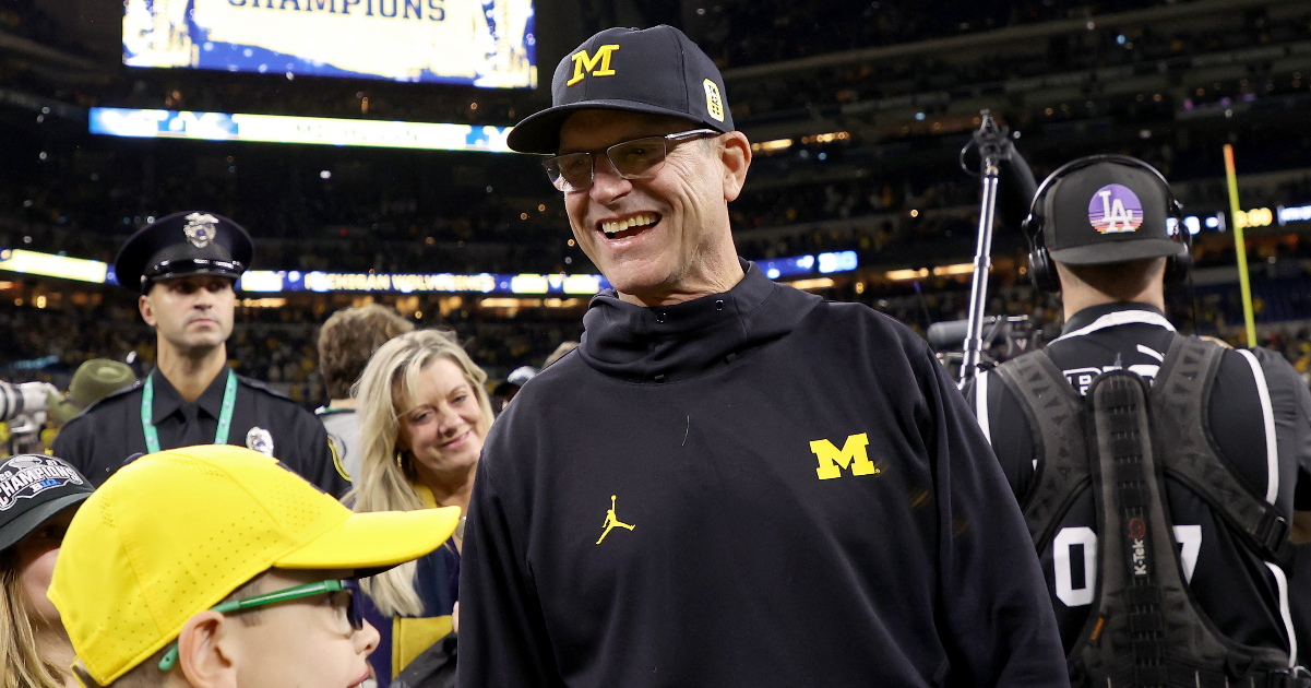 Jim Harbaugh Reveals Emotions Behind Michigan Effort, Dedicates Win - On3