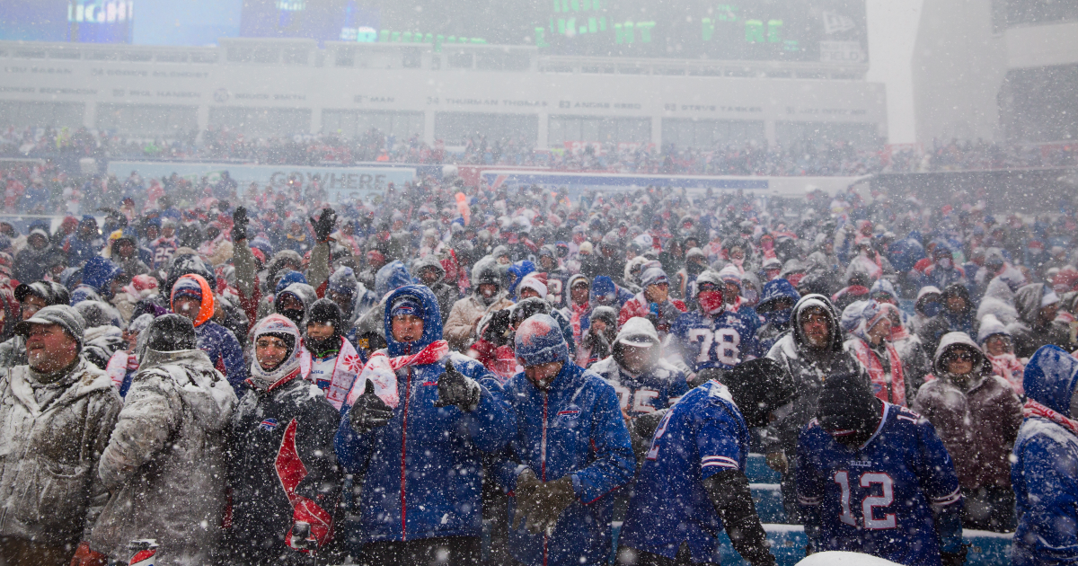 WATCH: New England Patriots-Buffalo Bills set to deal with insane weather -  On3