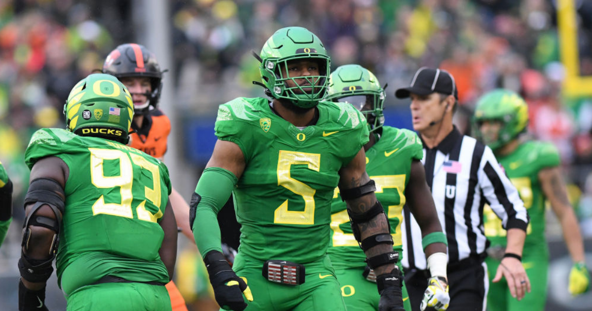 Potential No. 1 pick Kayvon Thibodeaux to declare for NFL draft, skip  Oregon Ducks' bowl game - ESPN