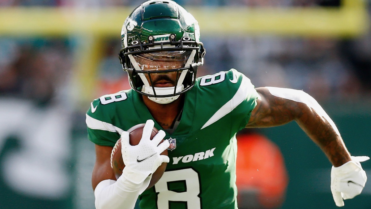 Elijah Moore very happy to help contribute to Jets victory