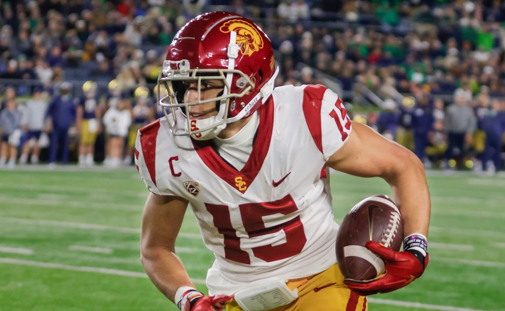 USC's Drake London Taken By Atlanta Falcons In First Round Of 2022 NFL Draft  - USC Athletics