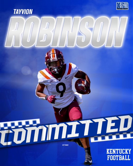 Virginia Tech transfer Tayvion Robinson commits to Kentucky - On3