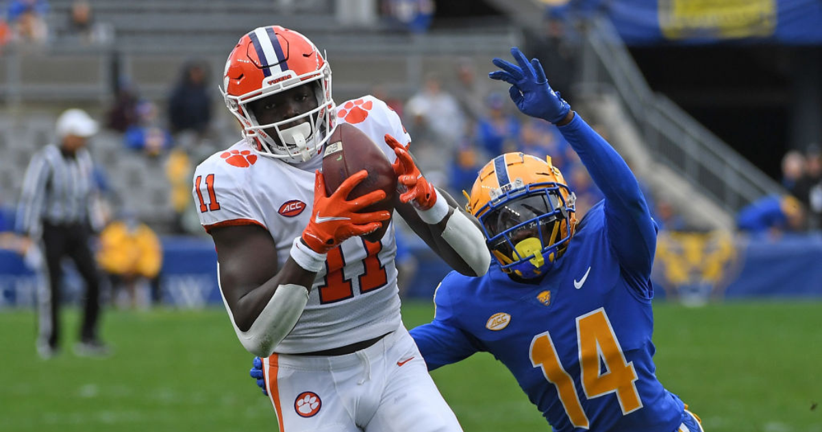 Clemson football WR enters transfer portal, becoming ninth player to do so