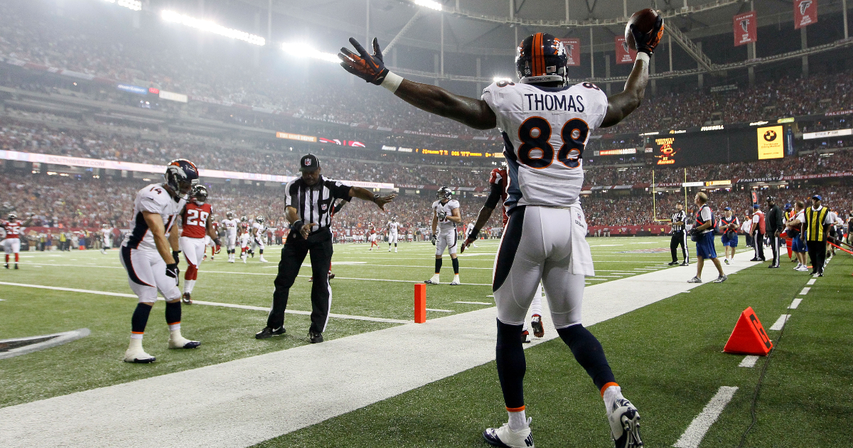 Report: Demaryius Thomas Traded to Jets; Patriots Receive 2021 6th