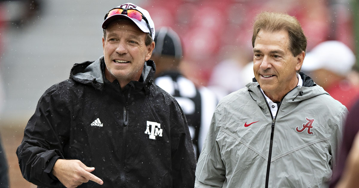 Nick Saban offers highly-ranked LB Sammy Brown during visit