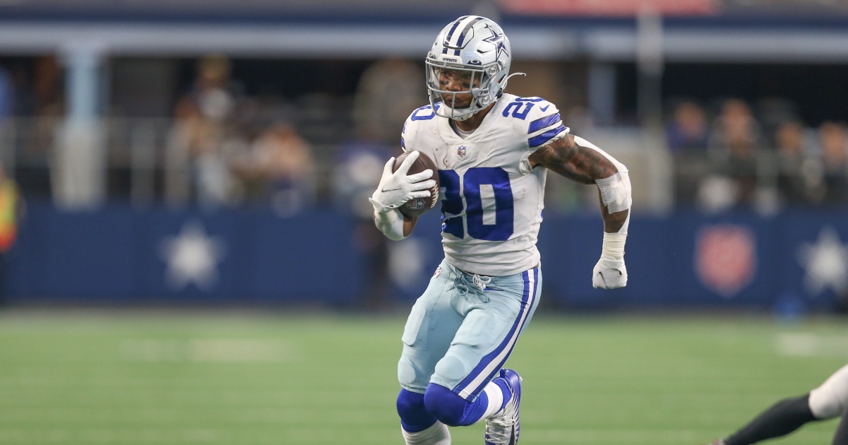 Cowboys RB Tony Pollard (foot) inactive vs. Washington