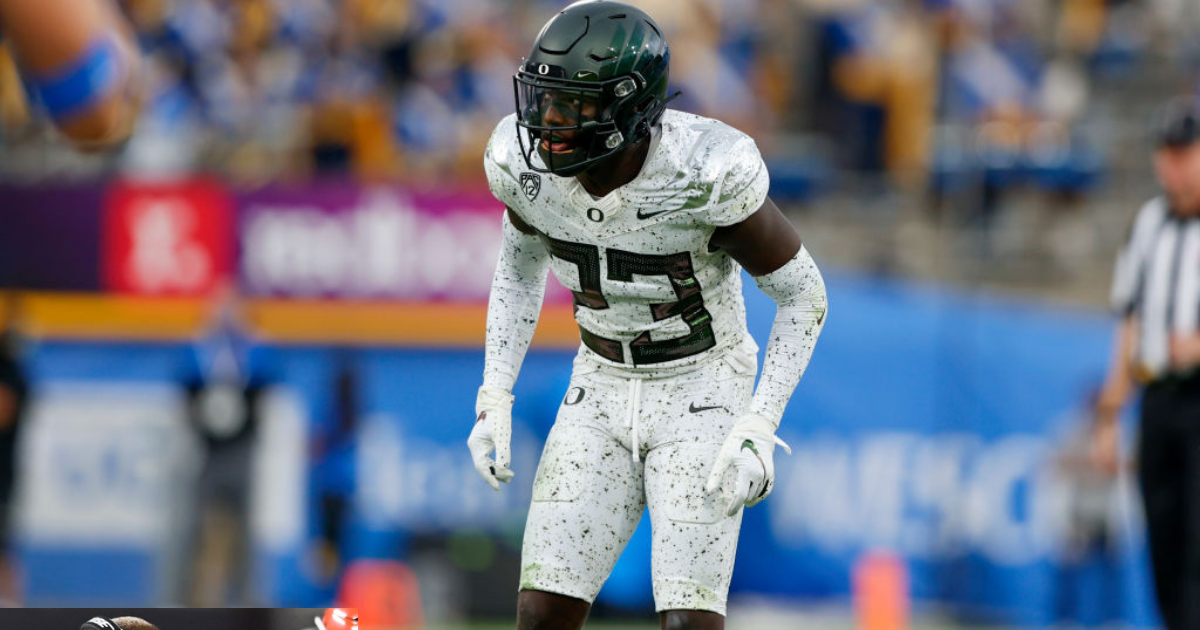 Verone McKinley III on future with Oregon: 'right now the focus is the bowl  game'