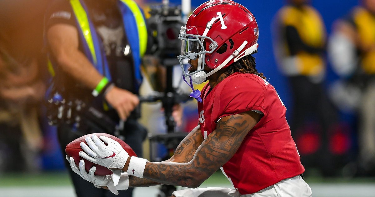 WR Jameson Williams becomes second Alabama player taken in first round of 2022  NFL Draft