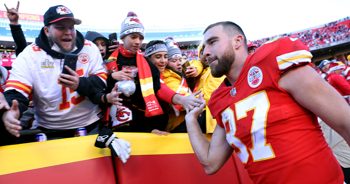 Travis Kelce makes historic fourth appearance in Madden '99 club'