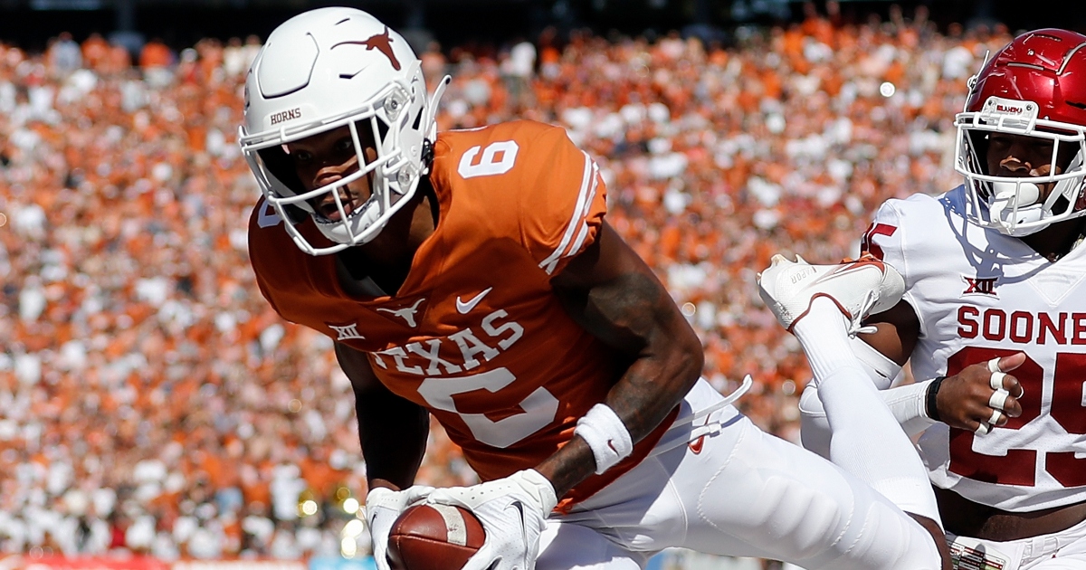 Former Texas wide receiver Joshua Moore announces transfer destination ...