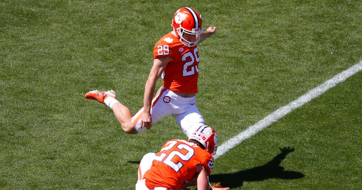 Dabo Swinney discusses kicking situation between BT Potter and signee - On3