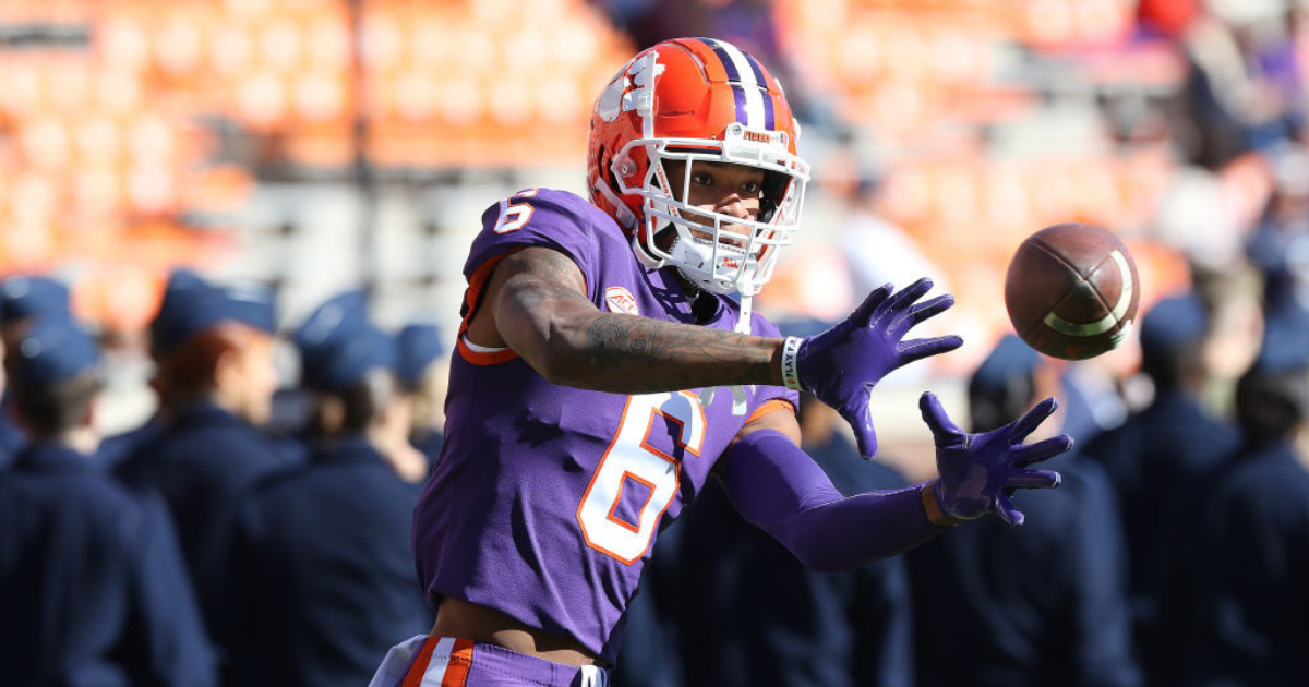 Wide receiver joins list of Clemson players entering NFL draft