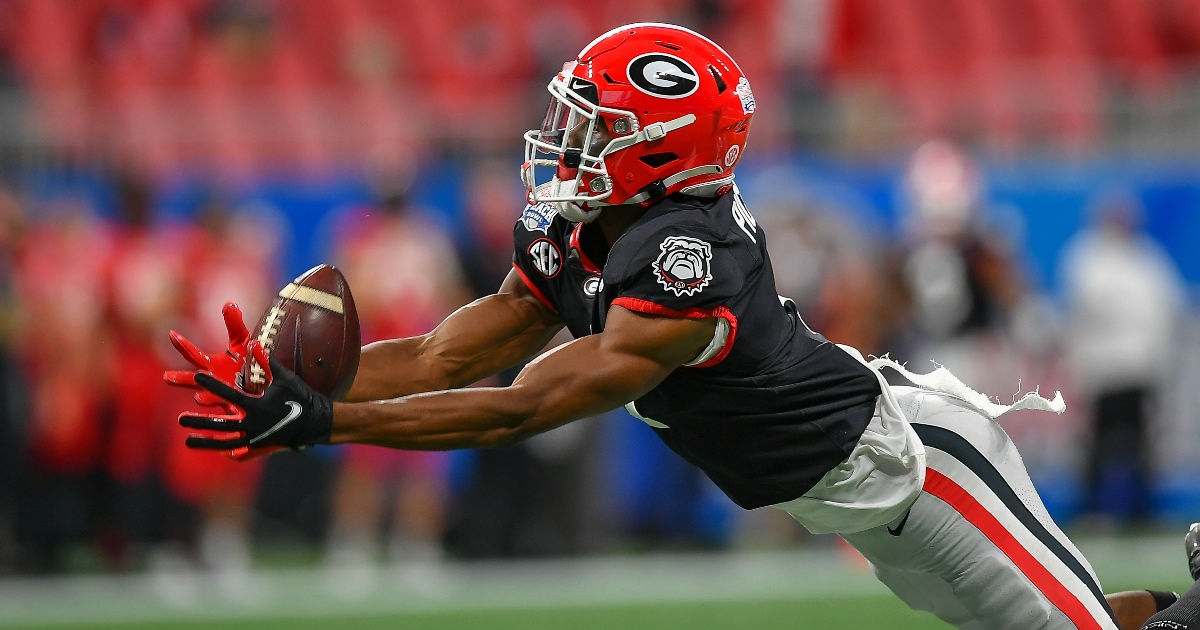 Georgia WR George Pickens makes NFL draft decision