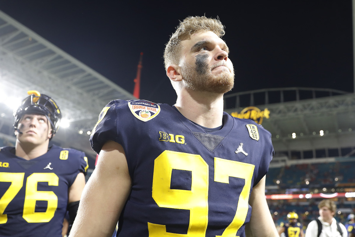 NFL draft 2022 - How Michigan star Aidan Hutchinson manifested his dreams -  ESPN