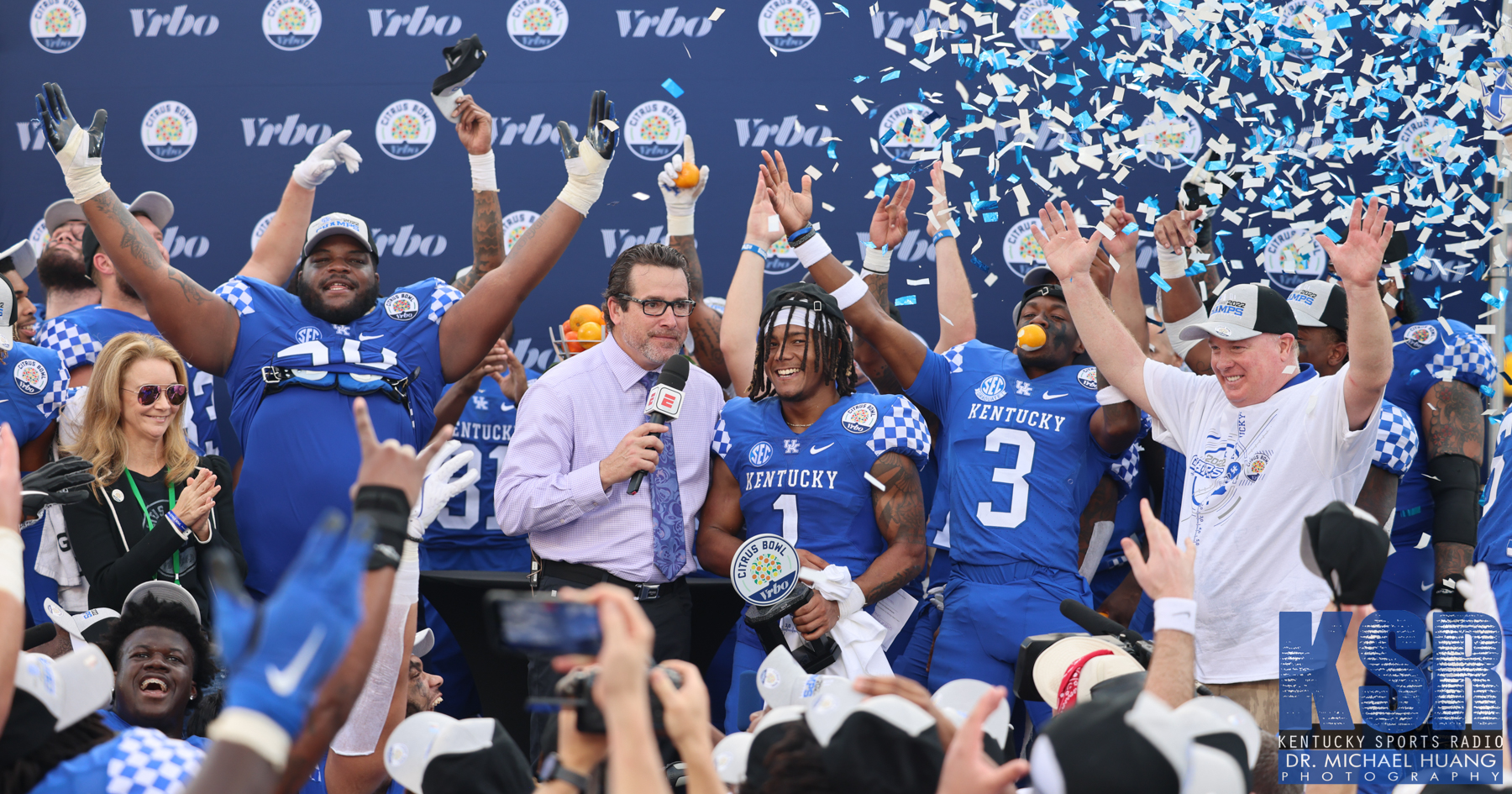 PHOTOS Kentucky celebrates Citrus Bowl victory