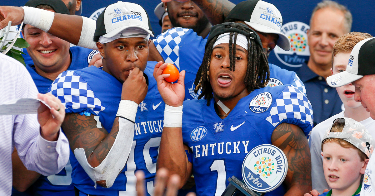 Mark Stoops on Wan’Dale Robinson’s bowl-changing performance vs. Iowa