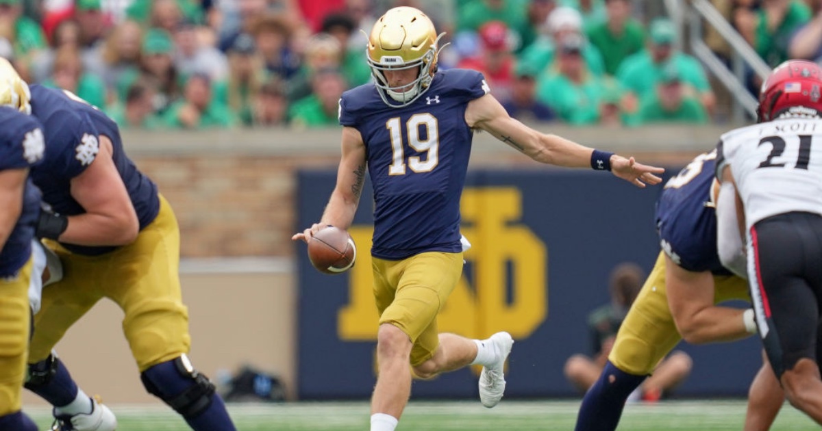 This Guy Plays Notre Dame Football: #19 Jay Bramblett, Punter