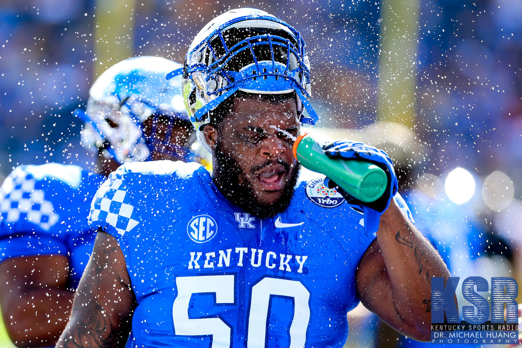 Darian Kinnard Behind the Facemask