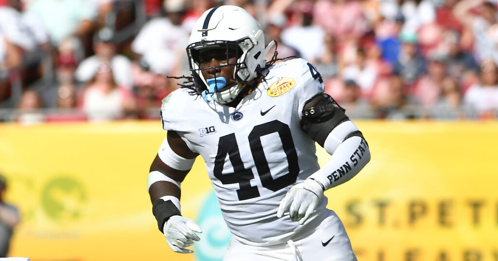 Penn State defensive end Jesse Luketa