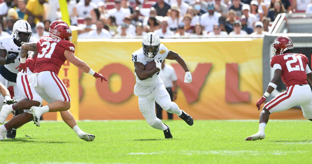 Penn State running back Keyvone Lee