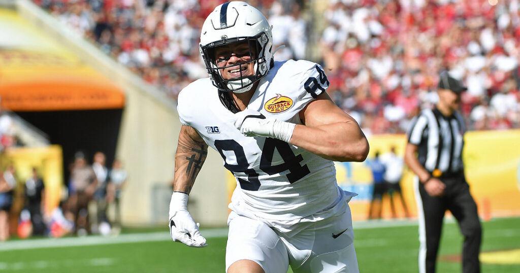Penn State tight end Theo Johnson