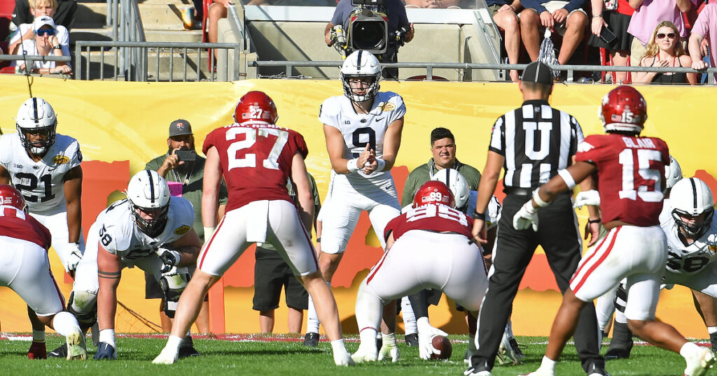 Penn State quarterback Christian Veilleux