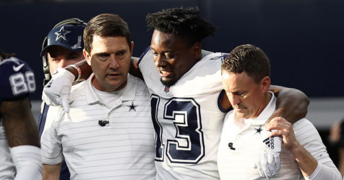 Cowboys WR Michael Gallup out for season after suffering torn ACL