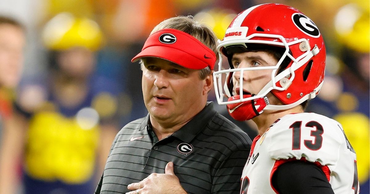 Kirby Smart confident in Stetson Bennett as starter for Georgia this fall