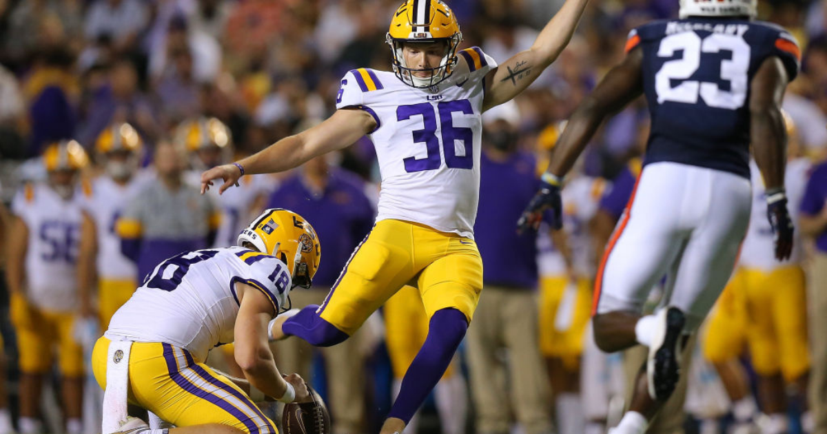 Cade York: Grade the Browns' pick of the LSU kicker in NFL Draft 2022 