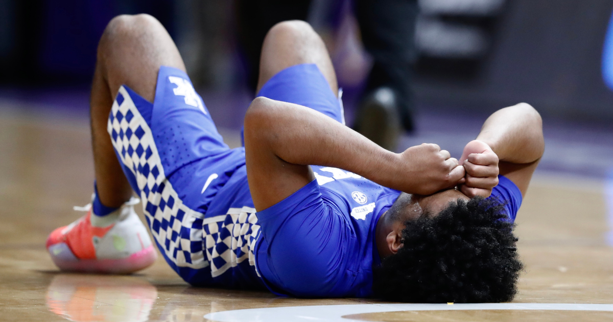 John Calipari Unsure Of Sahvir Wheeler's Condition Following First-half 